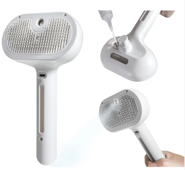 Brosse Spray Anti-Poils pour Chat et Chien