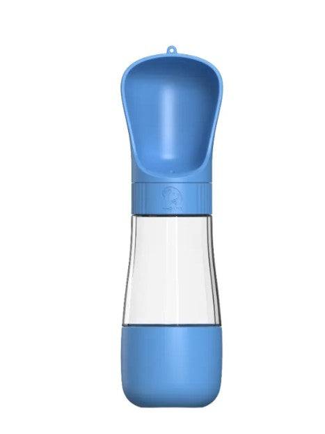Gourde 2-en-1 portable pour chien et chat