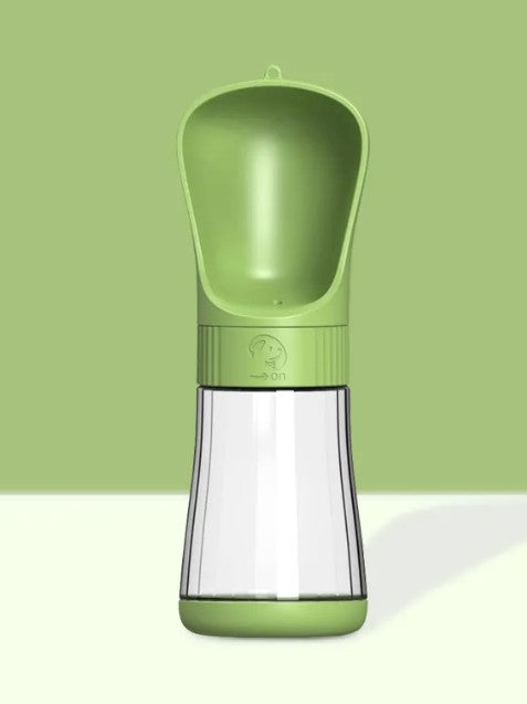Gourde 2-en-1 portable pour chien et chat