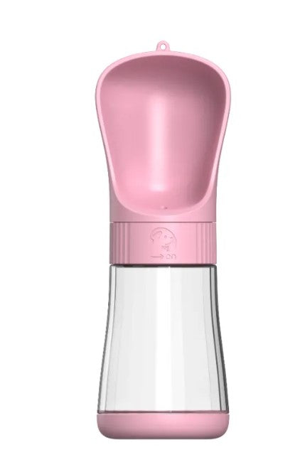 Gourde 2-en-1 portable pour chien et chat