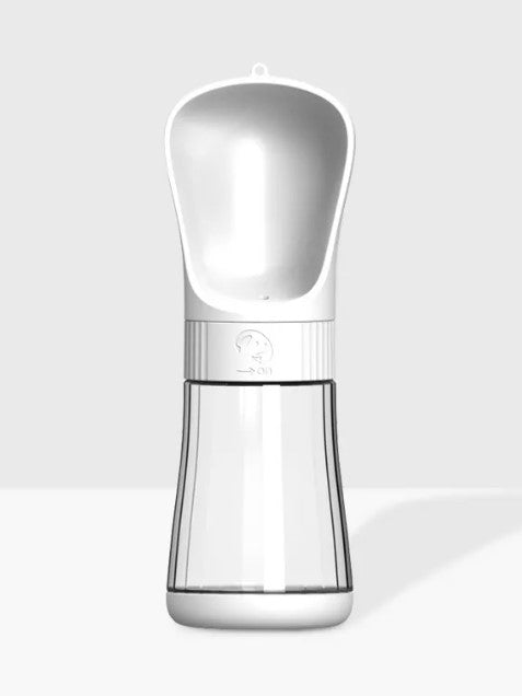 Gourde 2-en-1 portable pour chien et chat