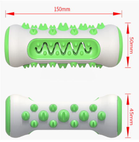 Jouet brosse à dents molaire pour chien