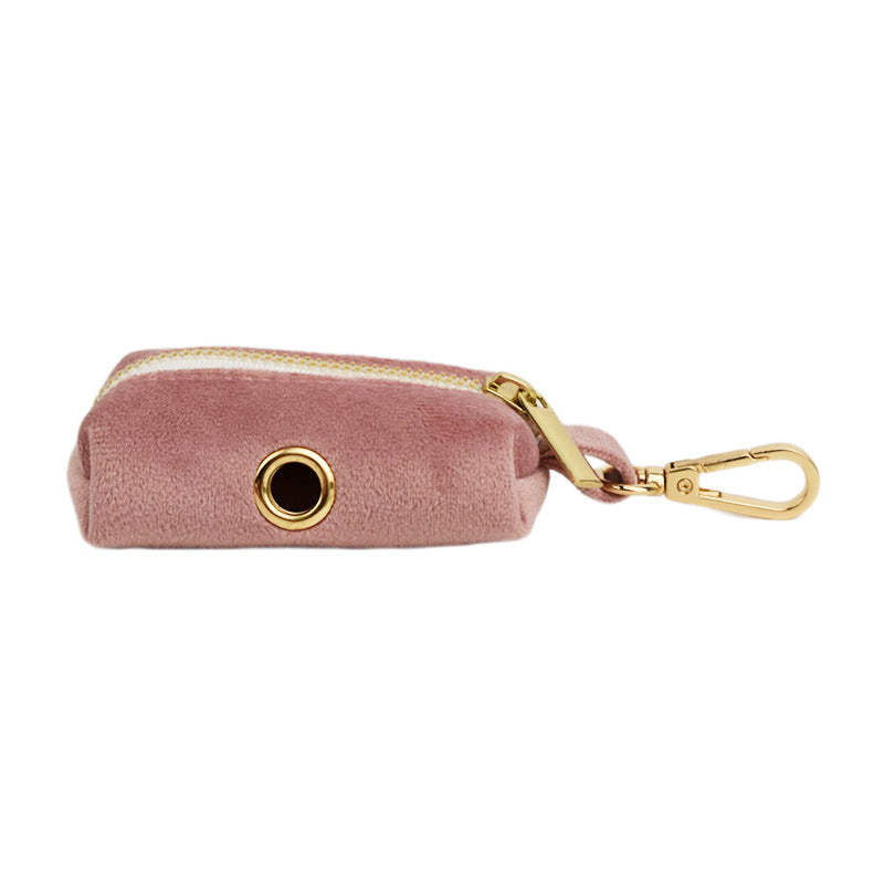 Collier pour Chien en Velours Rose Poudré | Laisse, Harnais & Accessoires