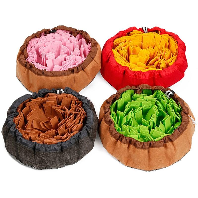 Tapis de fouille 2-en-1 et gamelle anti-glouton pour chien